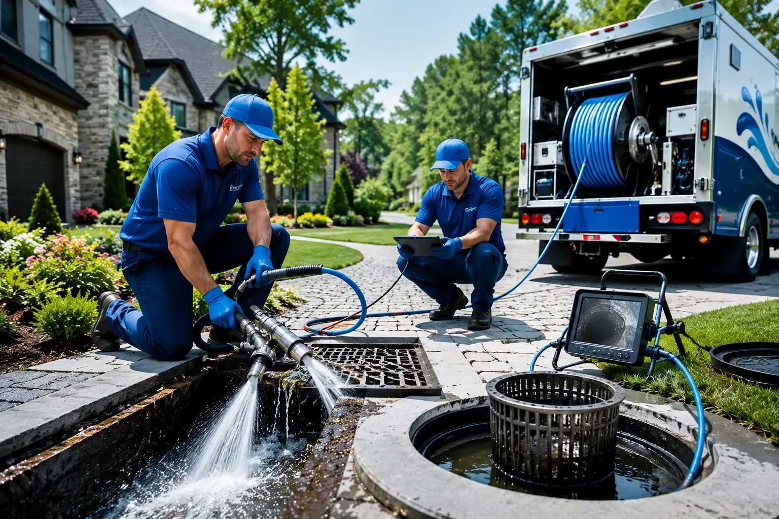 Local outdoor drain cleaning professionals in Walkerville, MI